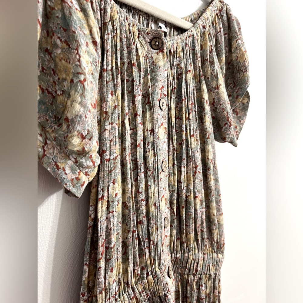 Elan Dress With Buttons